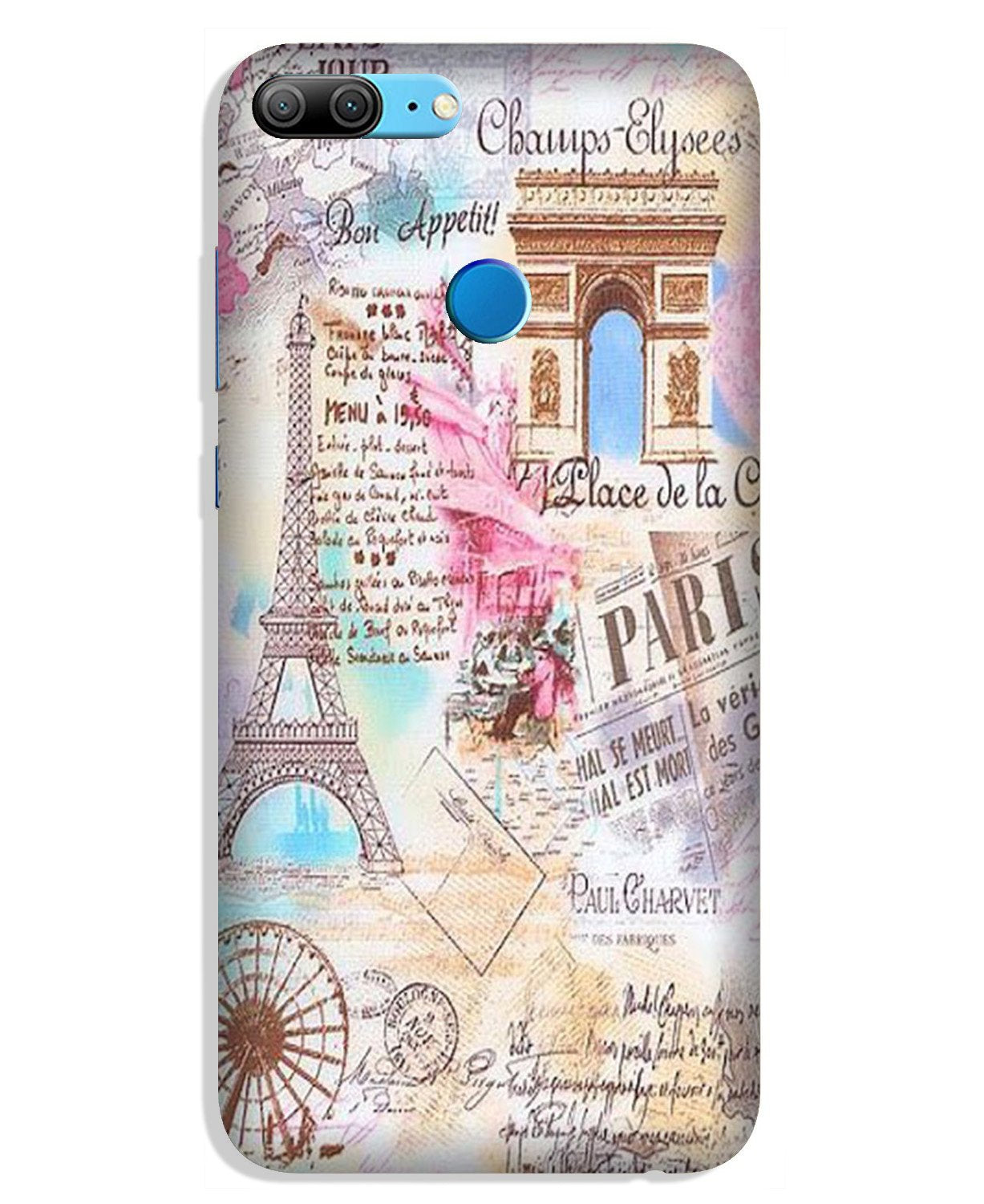 Paris Eiftel Tower Case for Honor 9 Lite Paris Eiftel Tower Case for Honor 9 Lite