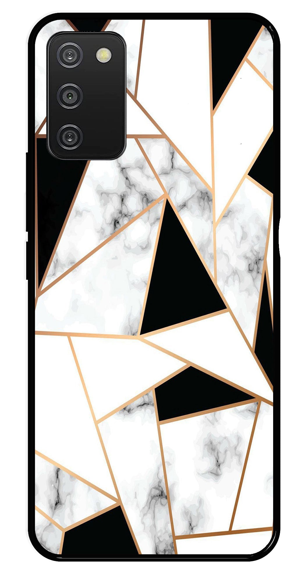 Marble Design2 Metal Mobile Case for Samsung Galaxy A03s Marble Design2 Metal Mobile Case for Samsung Galaxy A03s (Design No -08)