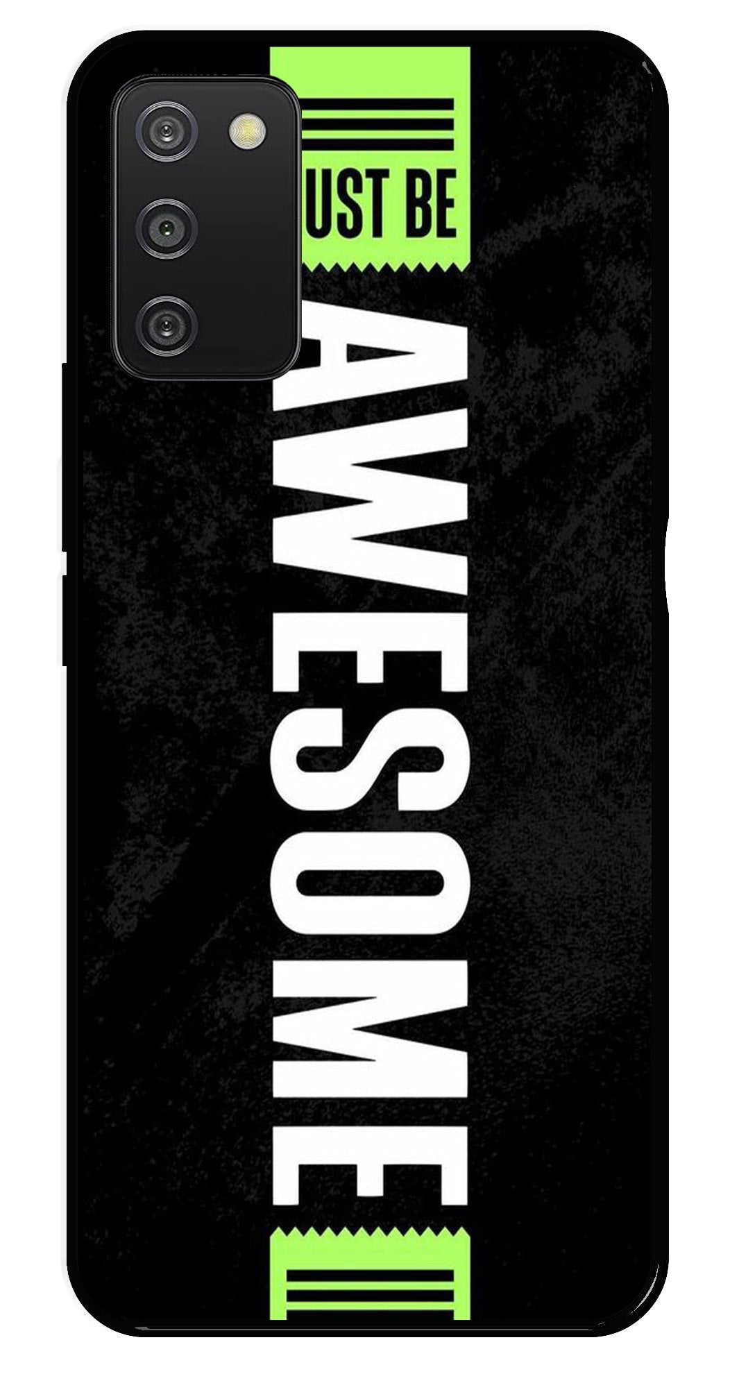 Awesome Metal Mobile Case for Samsung Galaxy A03s Awesome Metal Mobile Case for Samsung Galaxy A03s (Design No -33)