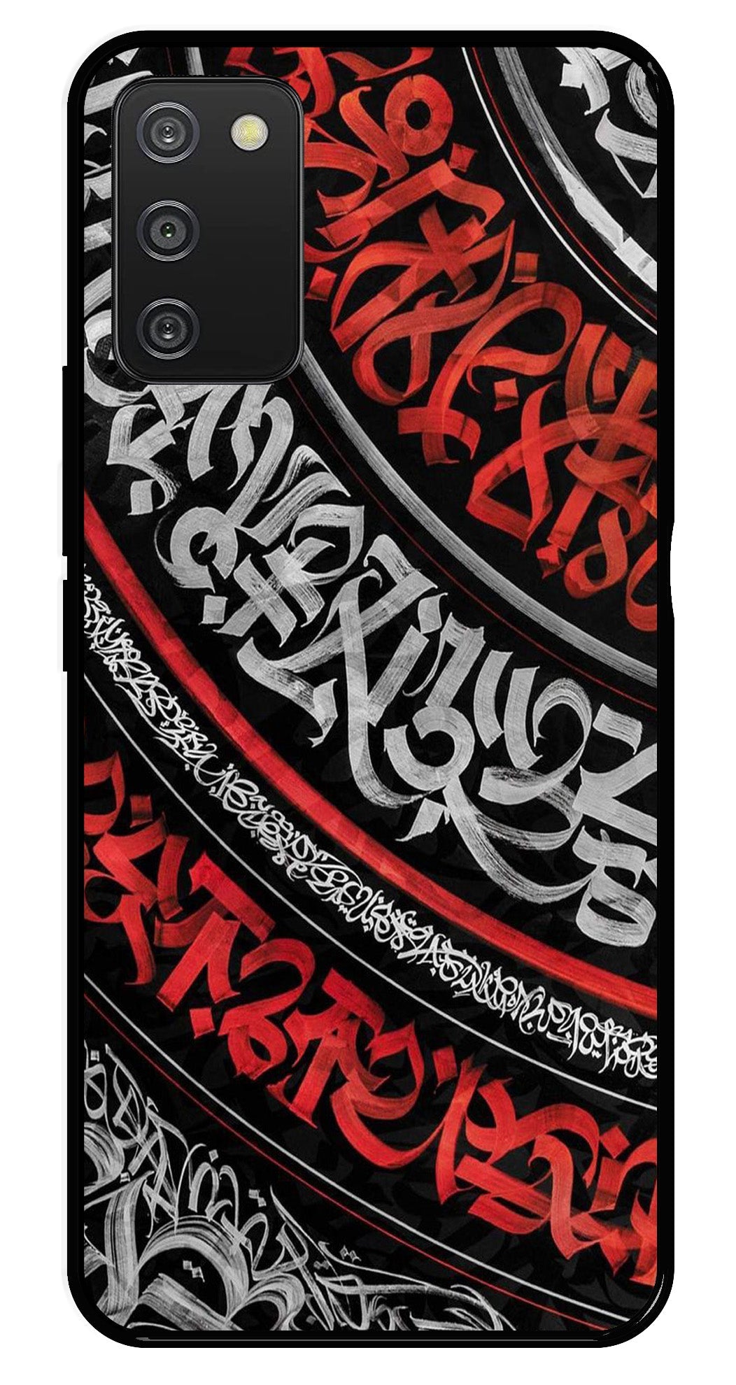 Qalander Art Metal Mobile Case for Samsung Galaxy A03s (Design No -49)