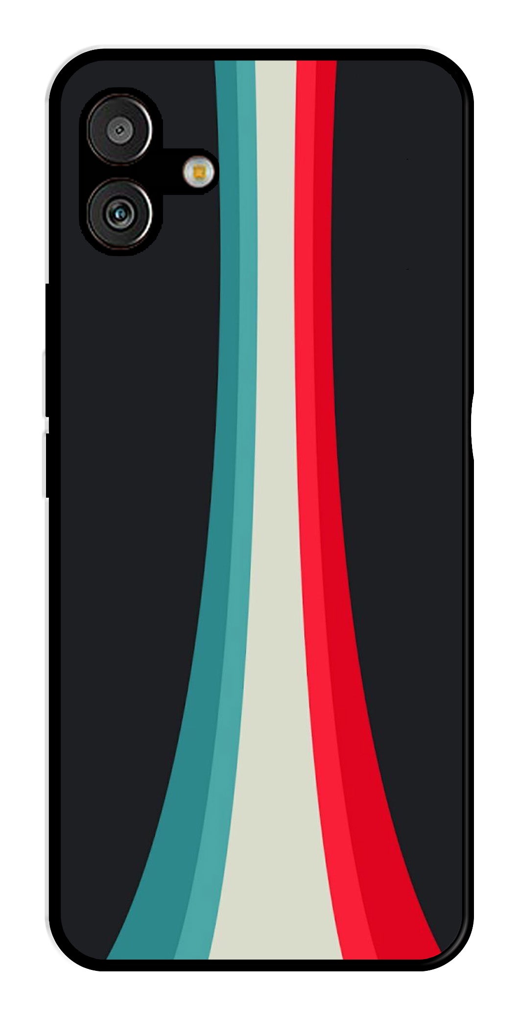 Modern Art Colorful Metal Mobile Case for Samsung Galaxy A04 Modern Art Colorful Metal Mobile Case for Samsung Galaxy A04 (Design No -48)