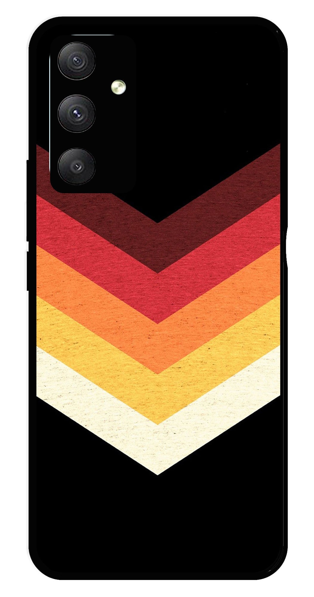 MultiColor Arrow Metal Mobile Case for Samsung Galaxy A04s MultiColor Arrow Metal Mobile Case for Samsung Galaxy A04s (Design No -04)