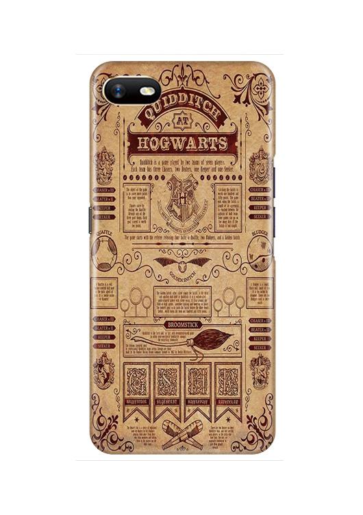Hogwarts Mobile Back Case for Oppo A1K (Design - 304) Hogwarts Mobile Back Case for Oppo A1K (Design - 304)