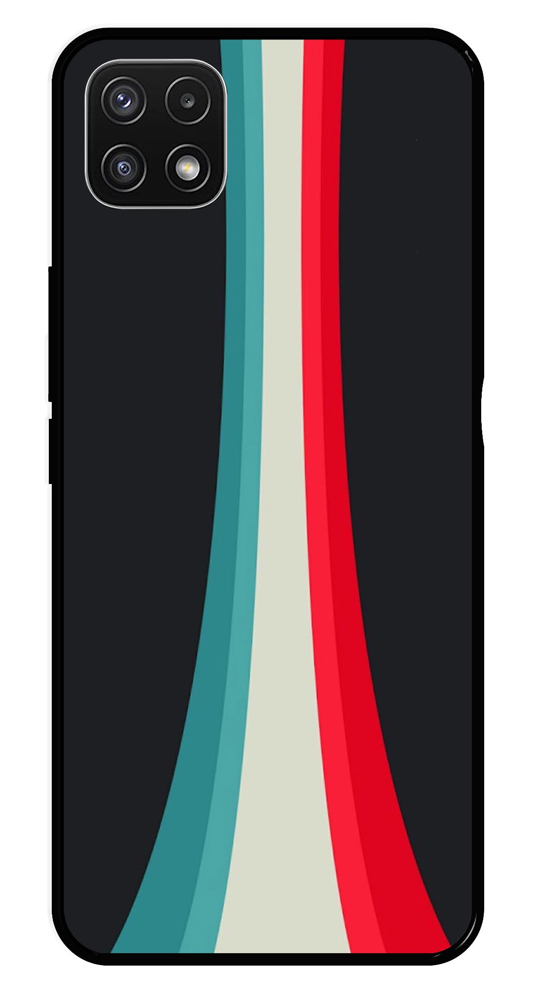 Modern Art Colorful Metal Mobile Case for Samsung Galaxy A22 5G Modern Art Colorful Metal Mobile Case for Samsung Galaxy A22 5G (Design No -48)