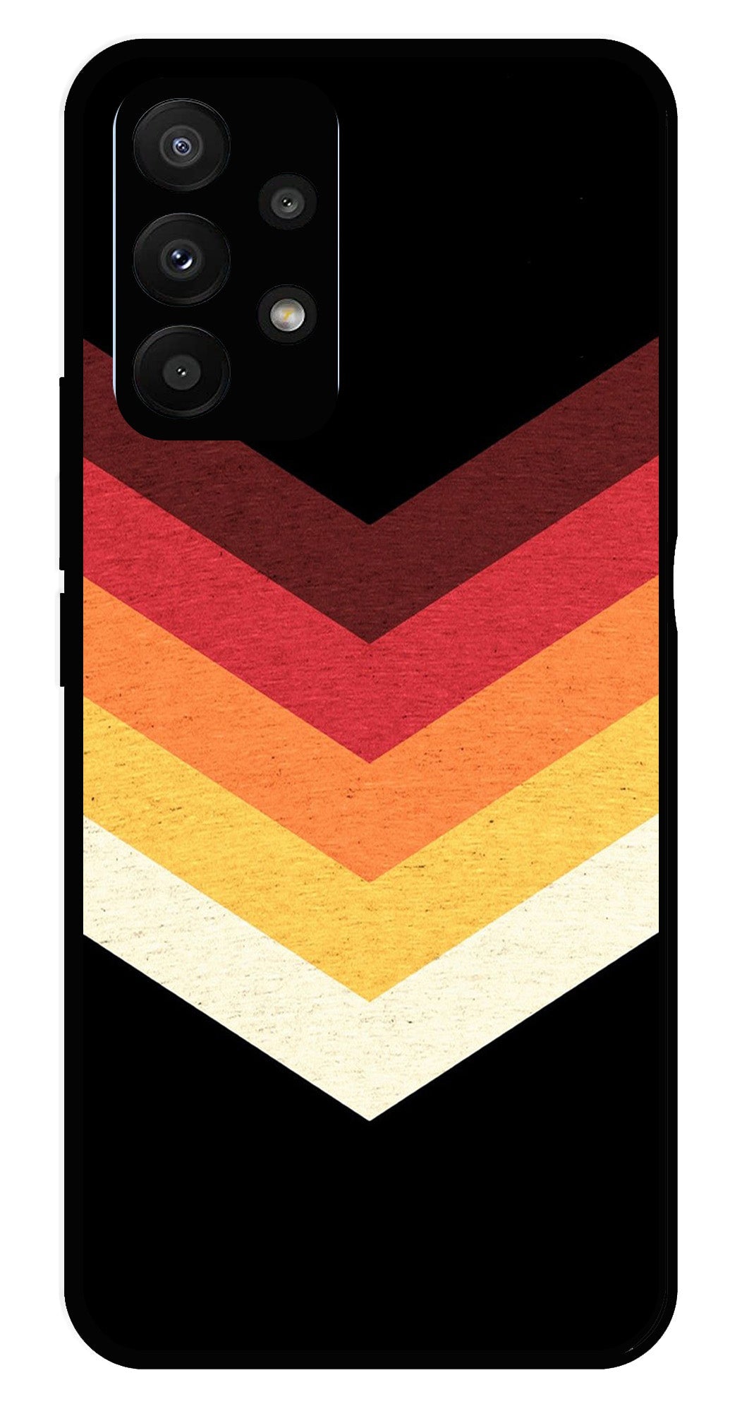 MultiColor Arrow Metal Mobile Case for Samsung Galaxy A53 5G MultiColor Arrow Metal Mobile Case for Samsung Galaxy A53 5G (Design No -04)