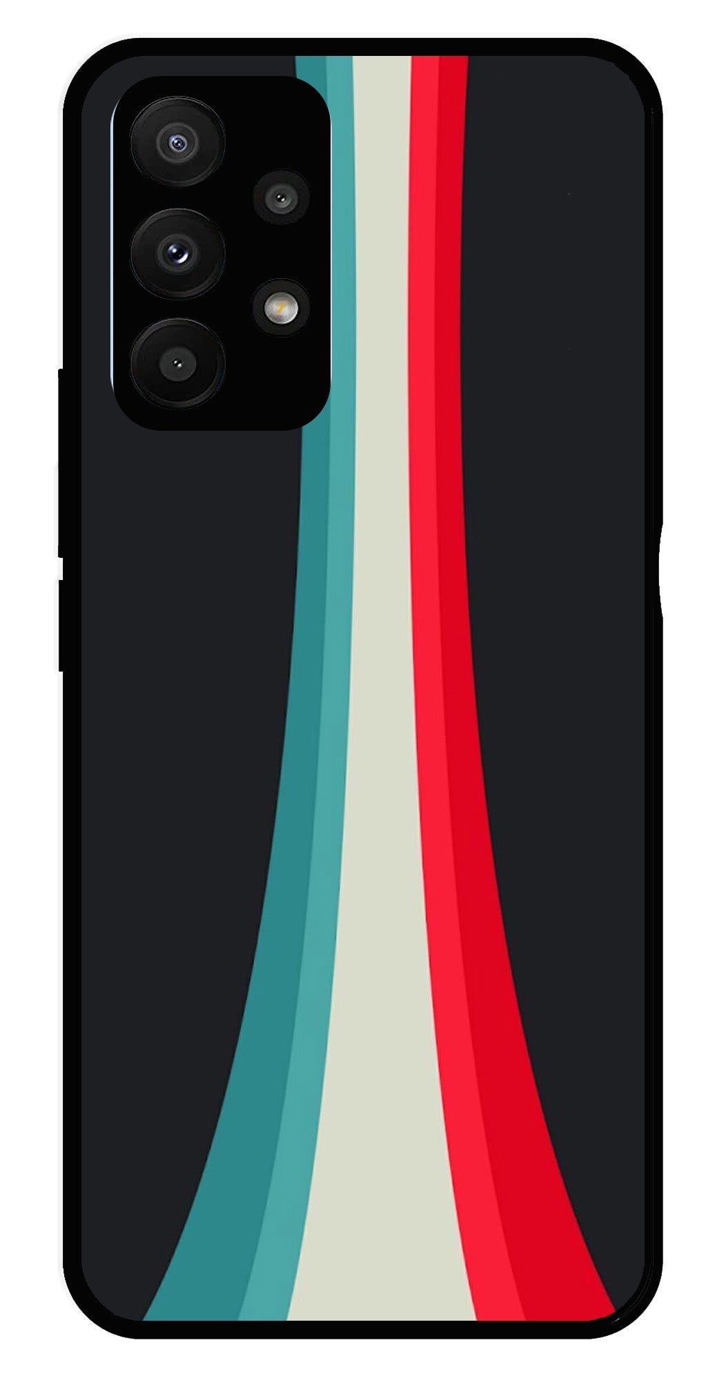 Modern Art Colorful Metal Mobile Case for Samsung Galaxy A23 5G Modern Art Colorful Metal Mobile Case for Samsung Galaxy A23 5G (Design No -48)