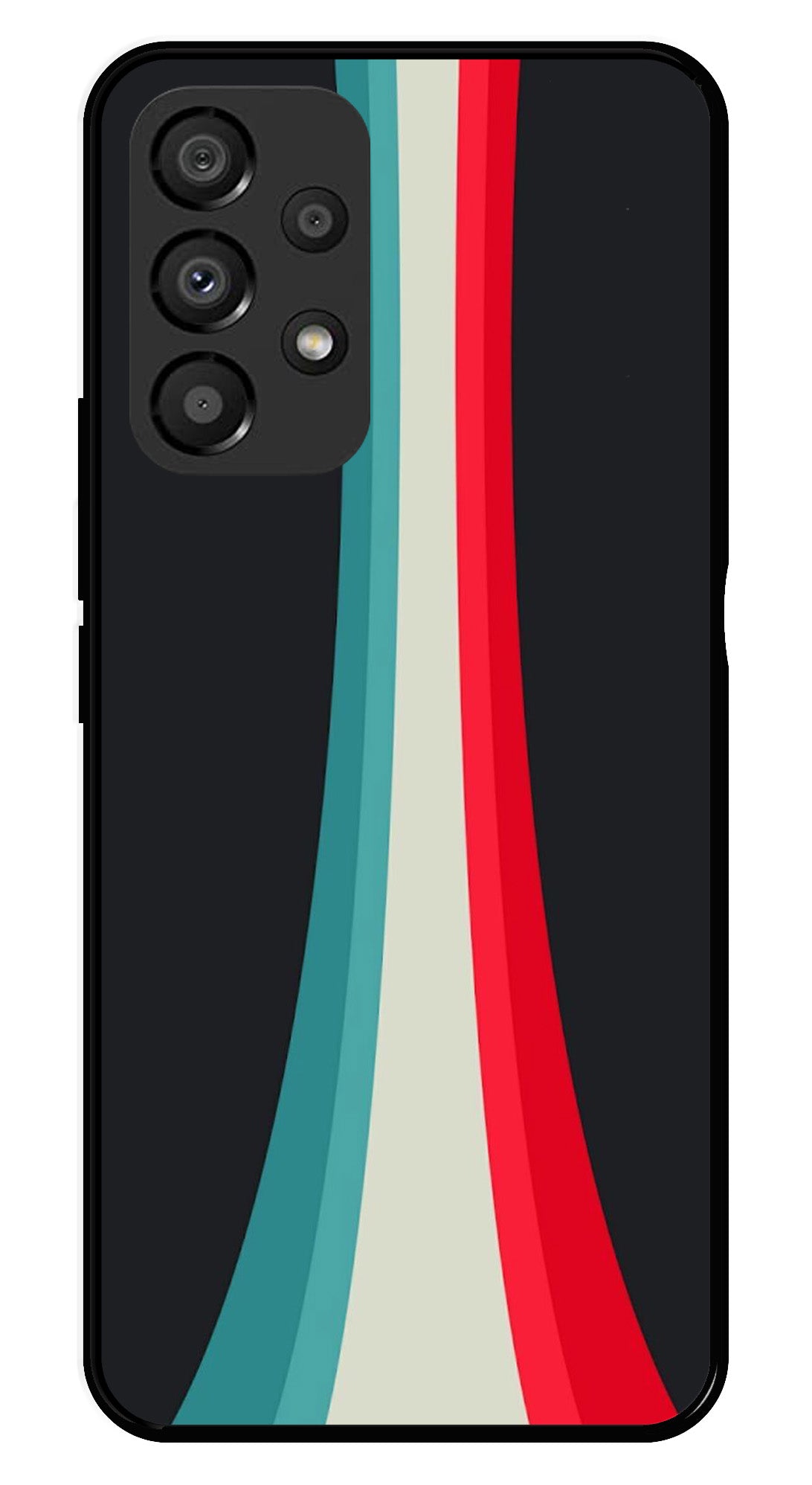 Modern Art Colorful Metal Mobile Case for Samsung Galaxy A33 5G Modern Art Colorful Metal Mobile Case for Samsung Galaxy A33 5G (Design No -48)