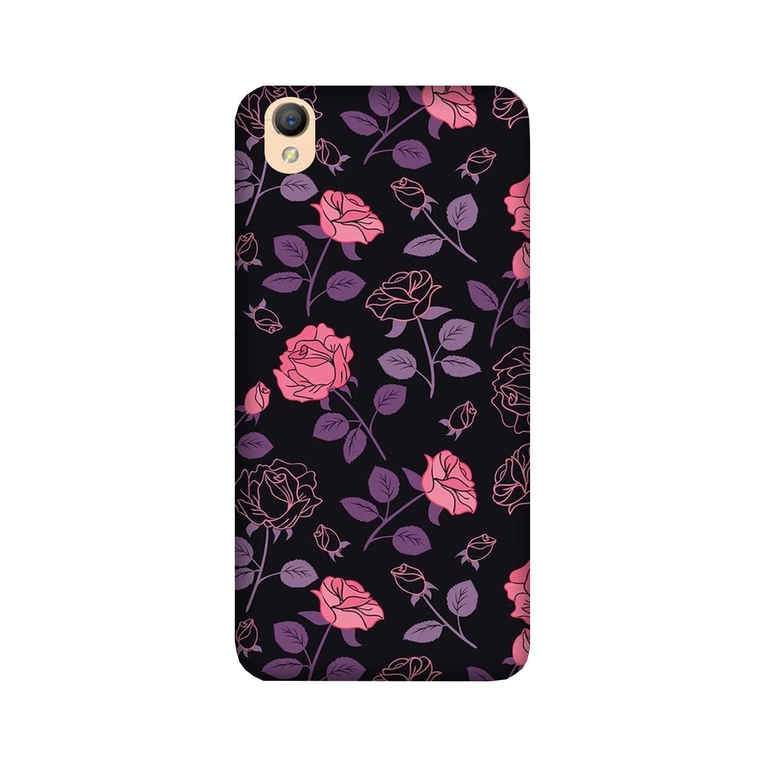 Rose Black Background Case for Oppo A37 Rose Black Background Case for Oppo A37