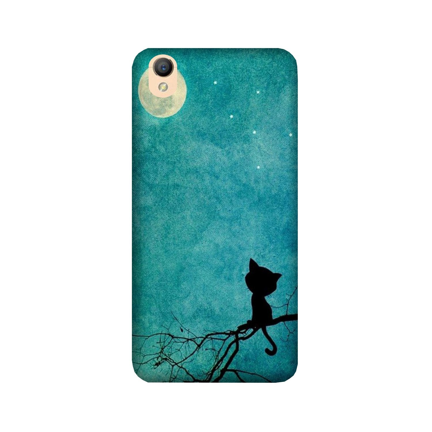 Moon cat Case for Oppo A37 Moon cat Case for Oppo A37