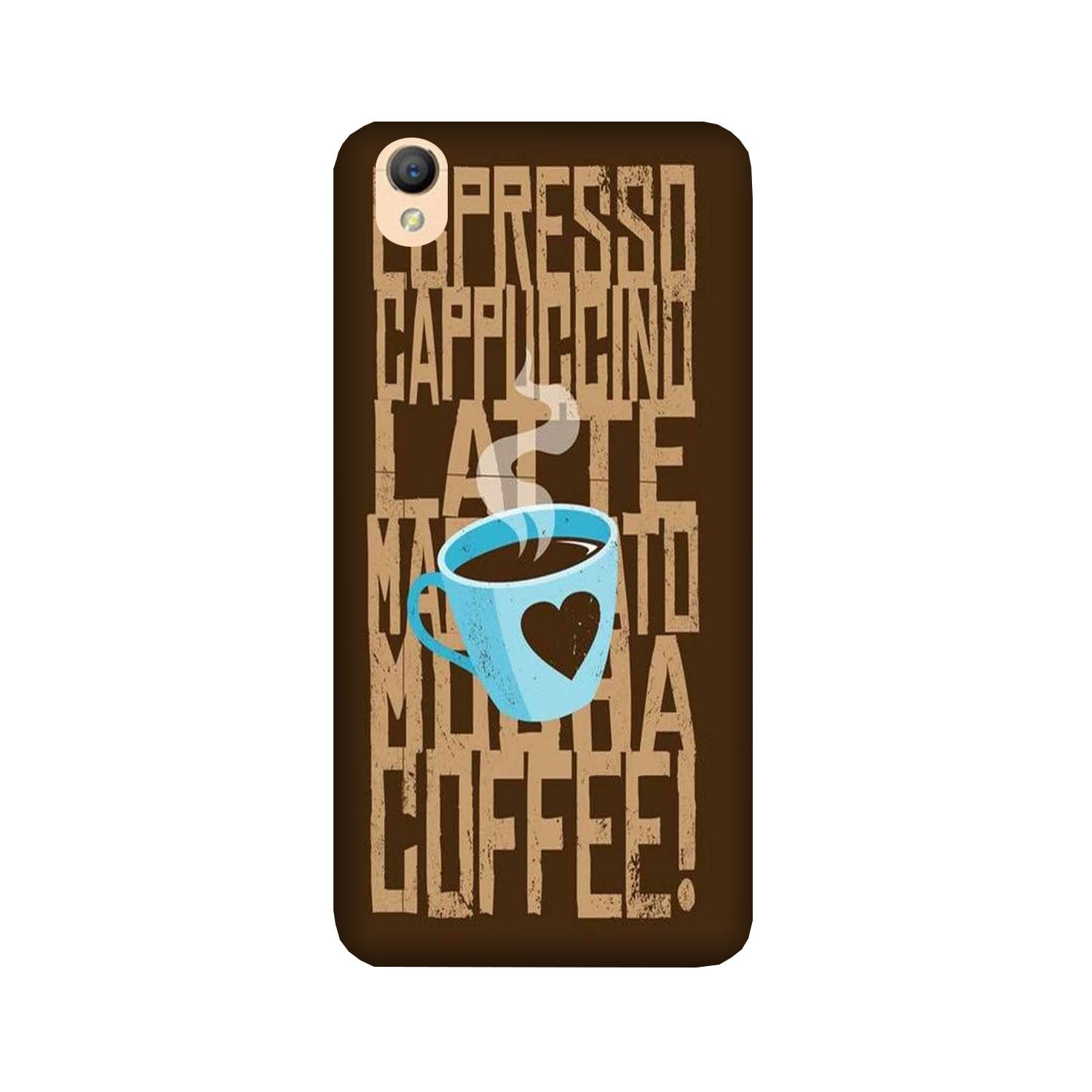 Love Coffee Mobile Back Case for Oppo A37 (Design - 351) Love Coffee Mobile Back Case for Oppo A37 (Design - 351)