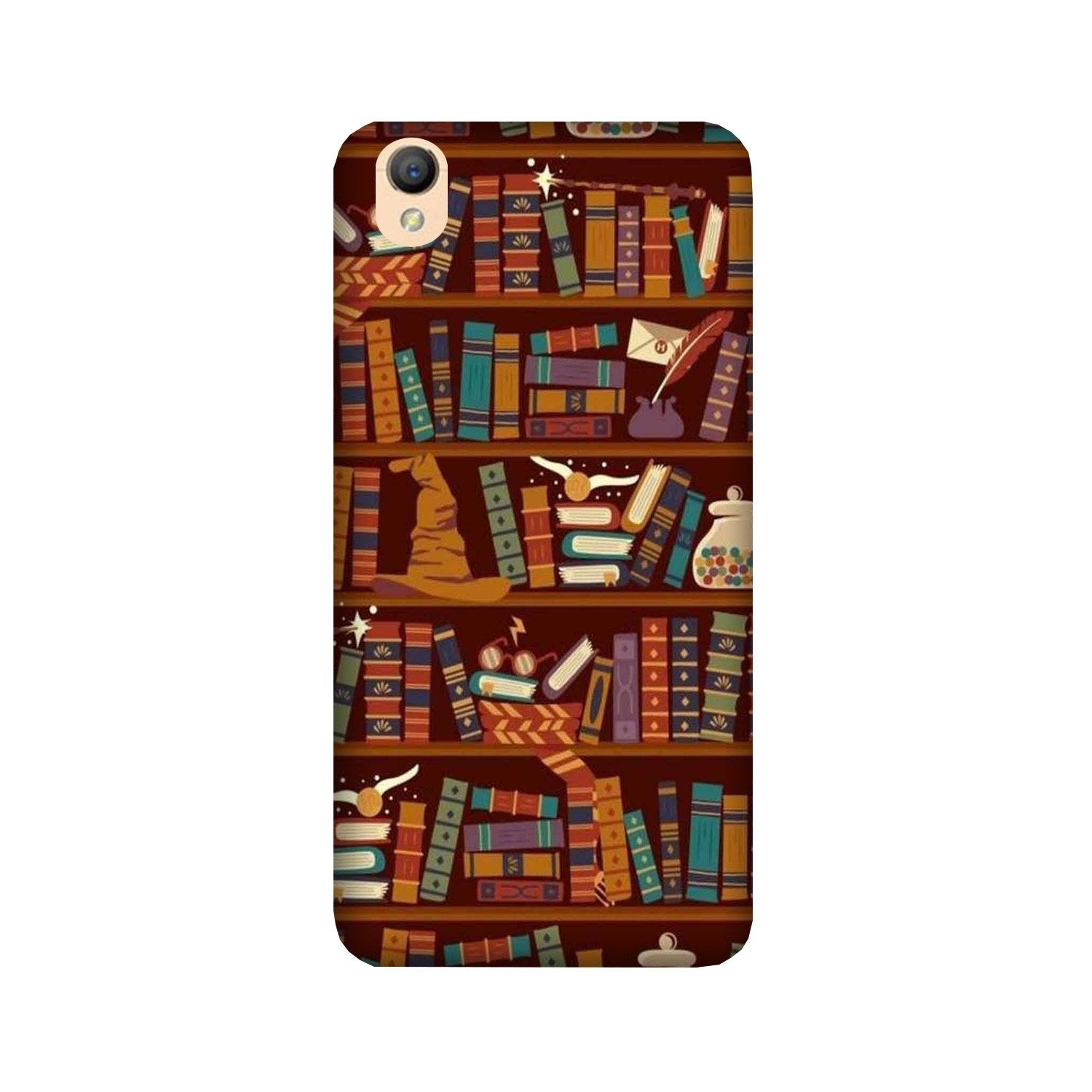 Book Shelf Mobile Back Case for Oppo A37 (Design - 390) Book Shelf Mobile Back Case for Oppo A37 (Design - 390)
