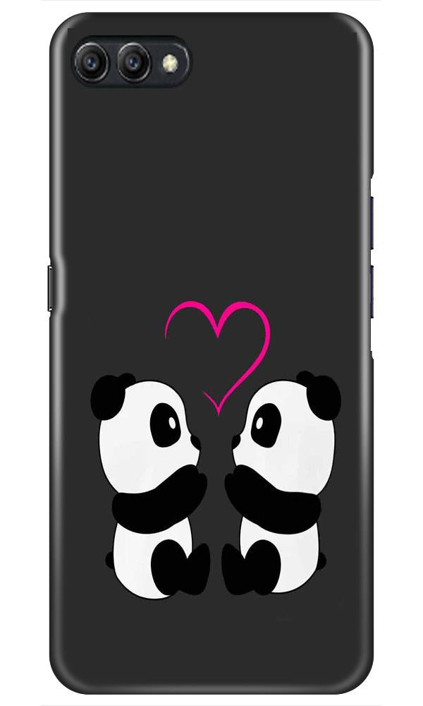 Panda Love Mobile Back Case for Realme C2 (Design - 398) Panda Love Mobile Back Case for Realme C2 (Design - 398)