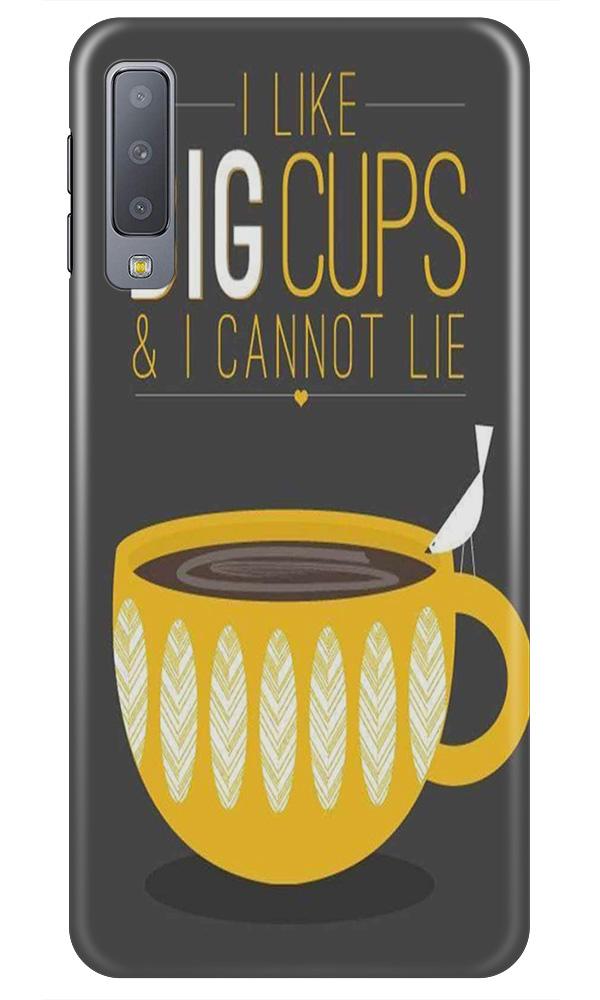 Big Cups Coffee Mobile Back Case for Galaxy A7 (2018) (Design - 352) Big Cups Coffee Mobile Back Case for Galaxy A7 (2018) (Design - 352)