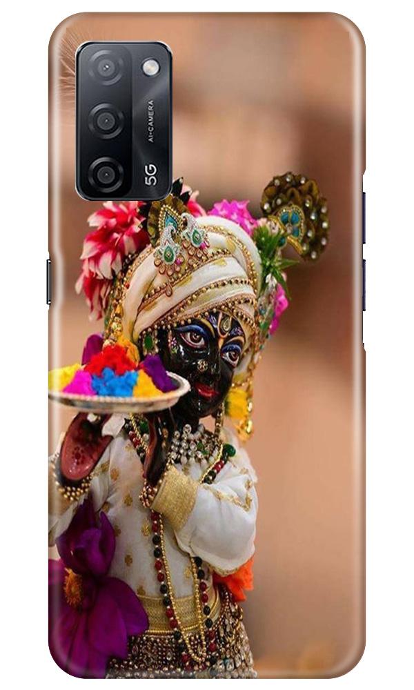 Lord Krishna2 Mobile Back Case for Oppo A53s 5G (Design - 17) Lord Krishna2 Case for Oppo A53s 5G