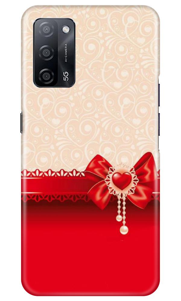 Gift Wrap3 Mobile Back Case for Oppo A53s 5G (Design - 36) Gift Wrap3 Case for Oppo A53s 5G