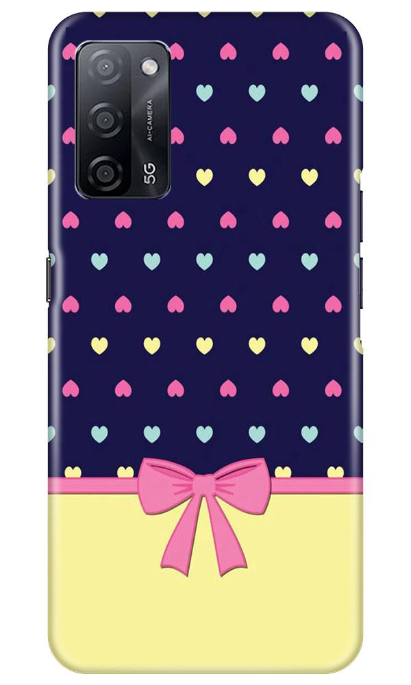 Gift Wrap5 Mobile Back Case for Oppo A53s 5G (Design - 40) Gift Wrap5 Case for Oppo A53s 5G