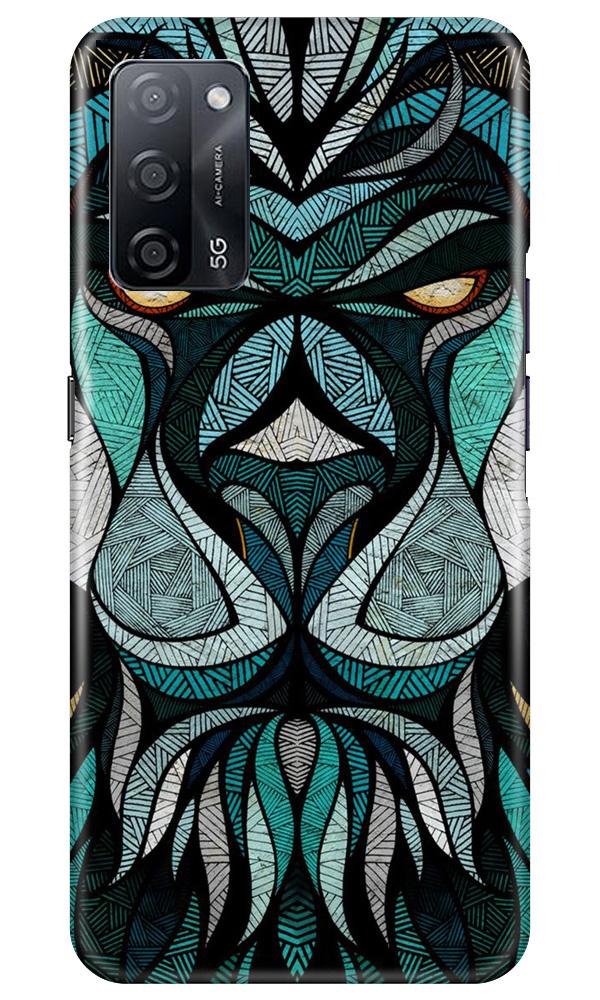 Lion Mobile Back Case for Oppo A53s 5G (Design - 97) Lion Case for Oppo A53s 5G