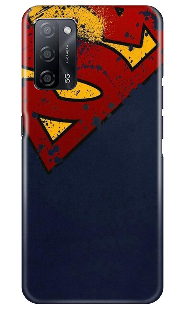Superman Superhero Mobile Back Case for Oppo A53s 5G (Design - 125) Superman Superhero Case for Oppo A53s 5G (Design - 125)
