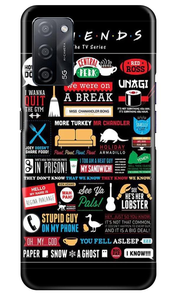Friends Mobile Back Case for Oppo A53s 5G (Design - 145) Friends Case for Oppo A53s 5G (Design - 145)