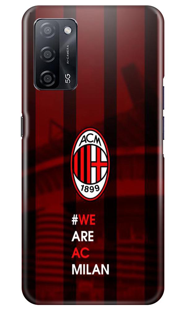 AC Milan Mobile Back Case for Oppo A53s 5G (Design - 155) AC Milan Case for Oppo A53s 5G (Design - 155)