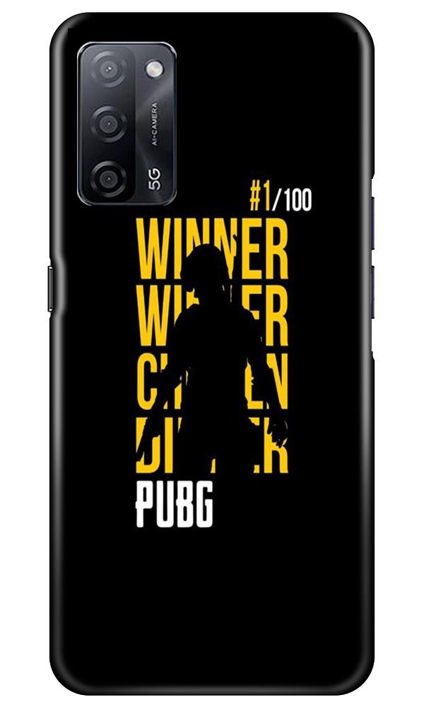 Pubg Winner Winner Mobile Back Case for Oppo A53s 5G (Design - 177) Pubg Winner Winner Case for Oppo A53s 5G (Design - 177)