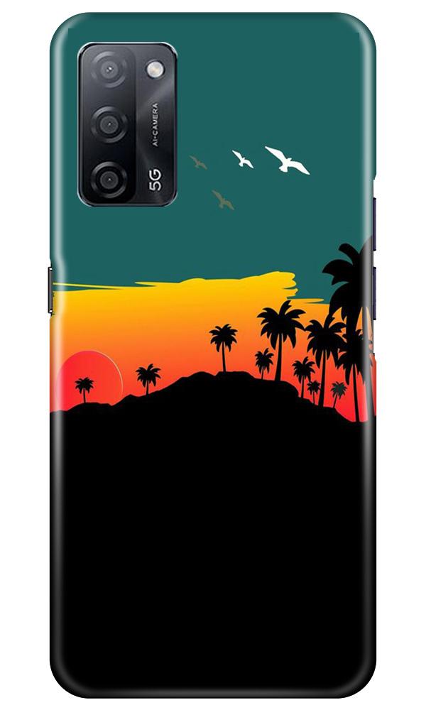 Sky Trees Mobile Back Case for Oppo A53s 5G (Design - 191) Sky Trees Case for Oppo A53s 5G (Design - 191)