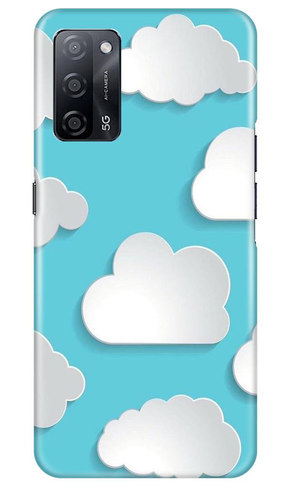 Clouds Mobile Back Case for Oppo A53s 5G (Design - 210) Clouds Case for Oppo A53s 5G (Design No. 210)