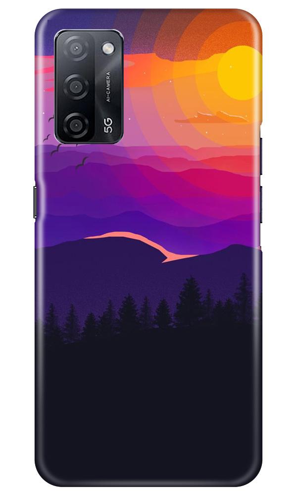 Sun Set Mobile Back Case for Oppo A53s 5G (Design - 279) Sun Set Case for Oppo A53s 5G (Design No. 279)