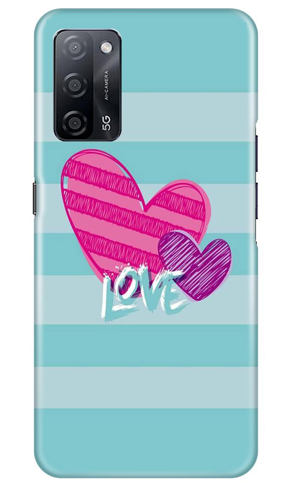 Love Mobile Back Case for Oppo A53s 5G (Design - 299) Love Case for Oppo A53s 5G (Design No. 299)