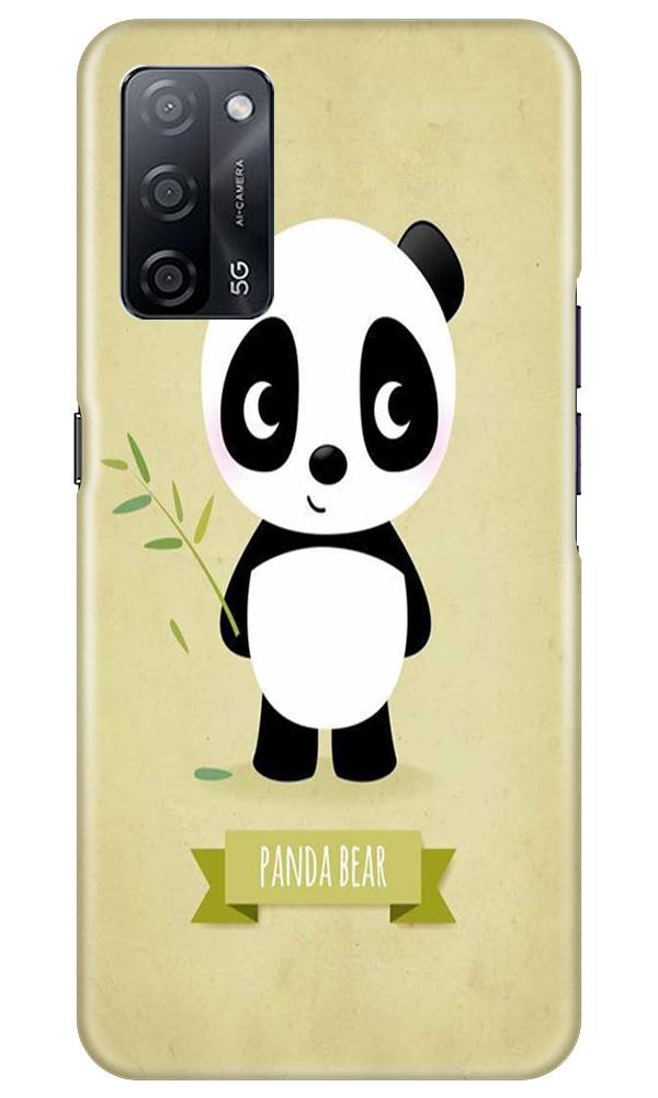 Panda Bear Mobile Back Case for Oppo A53s 5G (Design - 317) Panda Bear Mobile Back Case for Oppo A53s 5G (Design - 317)