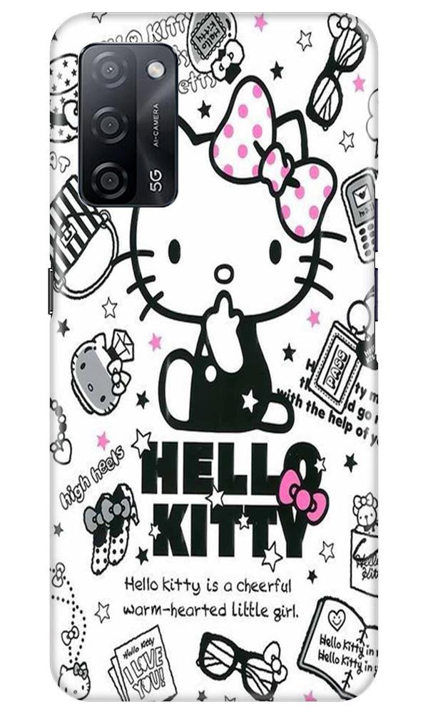 Hello Kitty Mobile Back Case for Oppo A53s 5G (Design - 361) Hello Kitty Mobile Back Case for Oppo A53s 5G (Design - 361)