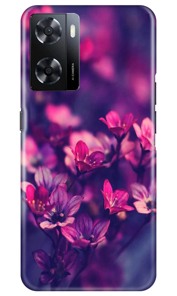 flowers Mobile Back Case for Oppo A57 2022 (Design - 25) flowers Case for Oppo A57 2022