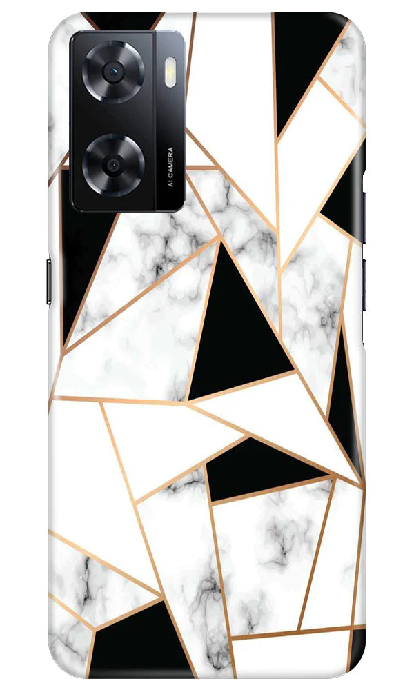 Marble Texture Mobile Back Case for Oppo A57 2022 (Design - 284) Marble Texture Mobile Back Case for Oppo A57 2022 (Design - 284)