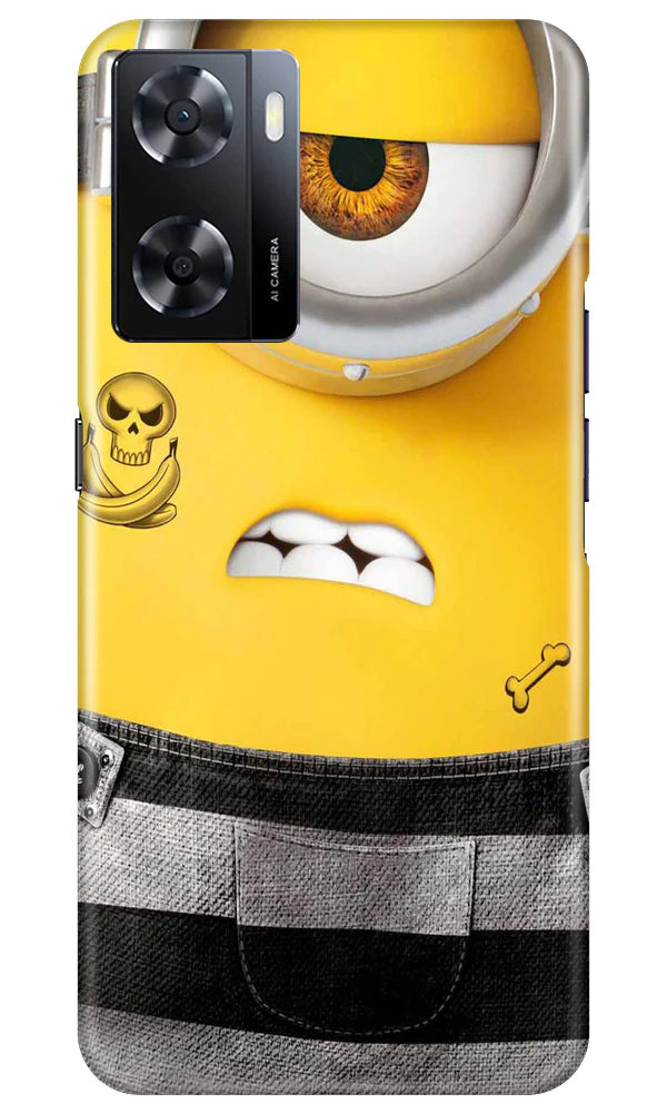 Minion Mobile Back Case for Oppo A57 2022 (Design - 286) Minion Mobile Back Case for Oppo A57 2022 (Design - 286)