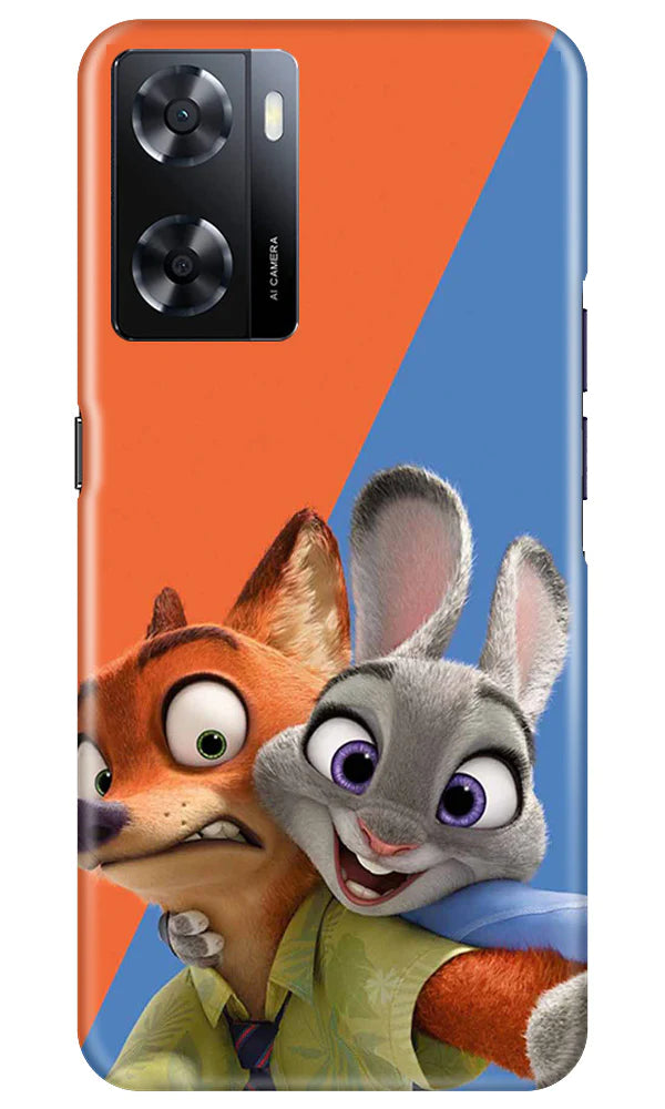 Cartoon Mobile Back Case for Oppo A57 2022 (Design - 306) Cartoon Mobile Back Case for Oppo A57 2022 (Design - 306)