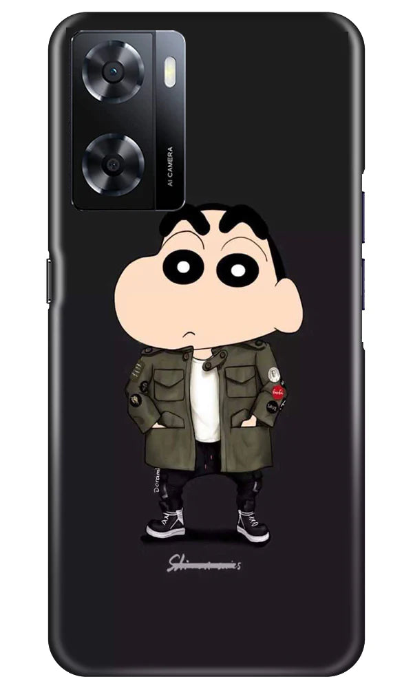 Shin Chan Mobile Back Case for Oppo A57 2022 (Design - 349) Shin Chan Mobile Back Case for Oppo A57 2022 (Design - 349)