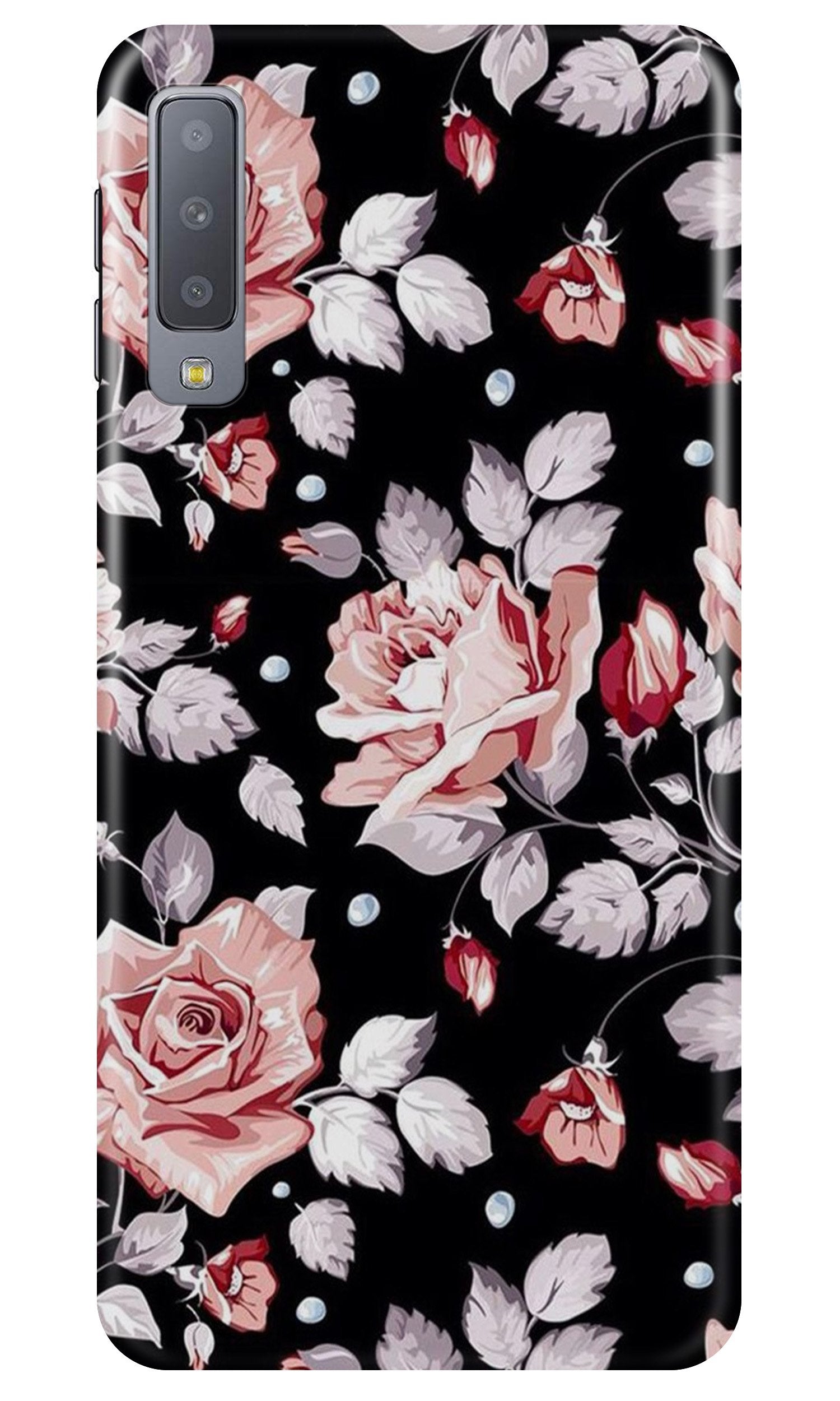 Pink rose Case for Galaxy A7 (2018) Pink rose Case for Galaxy A7 (2018)