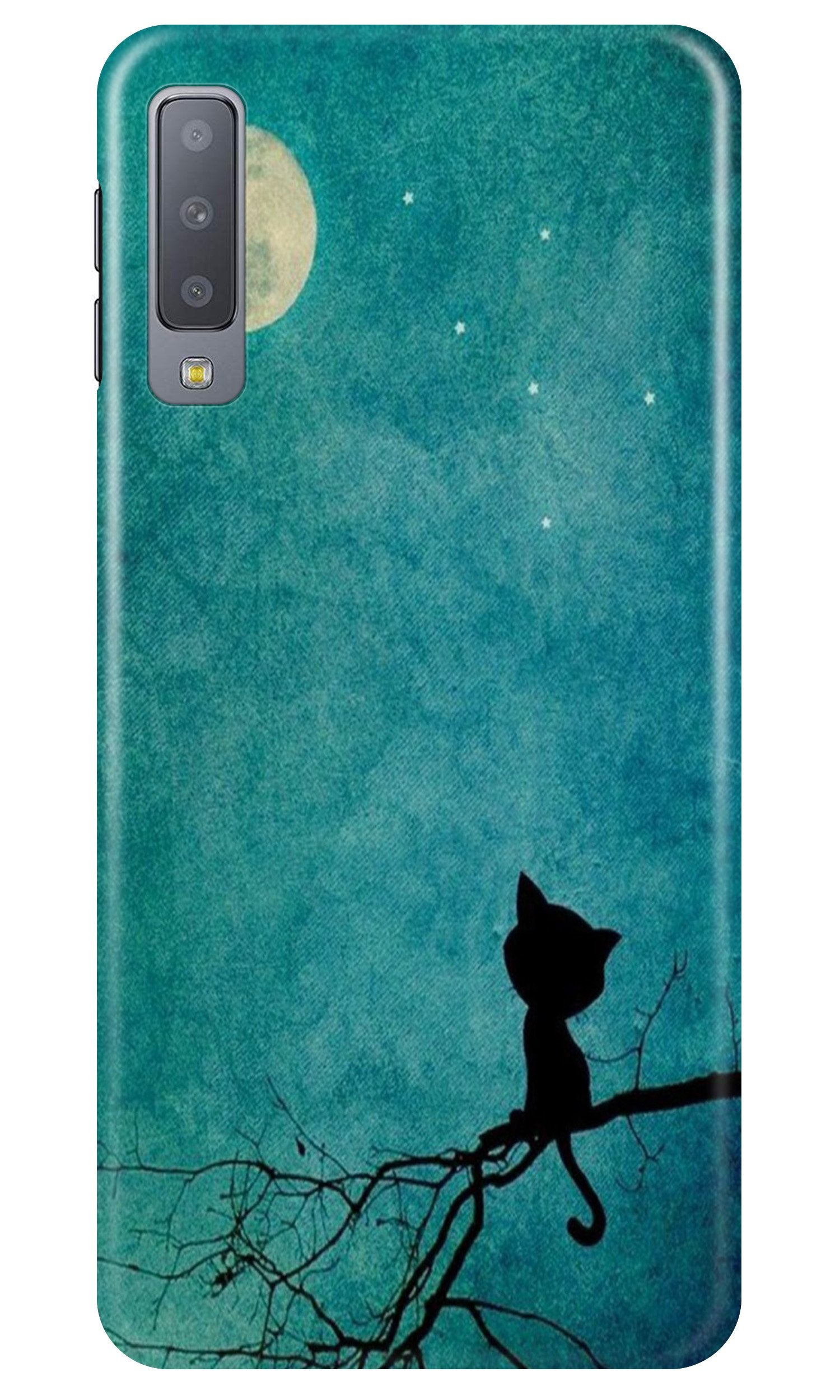 Moon cat Case for Samsung Galaxy A70