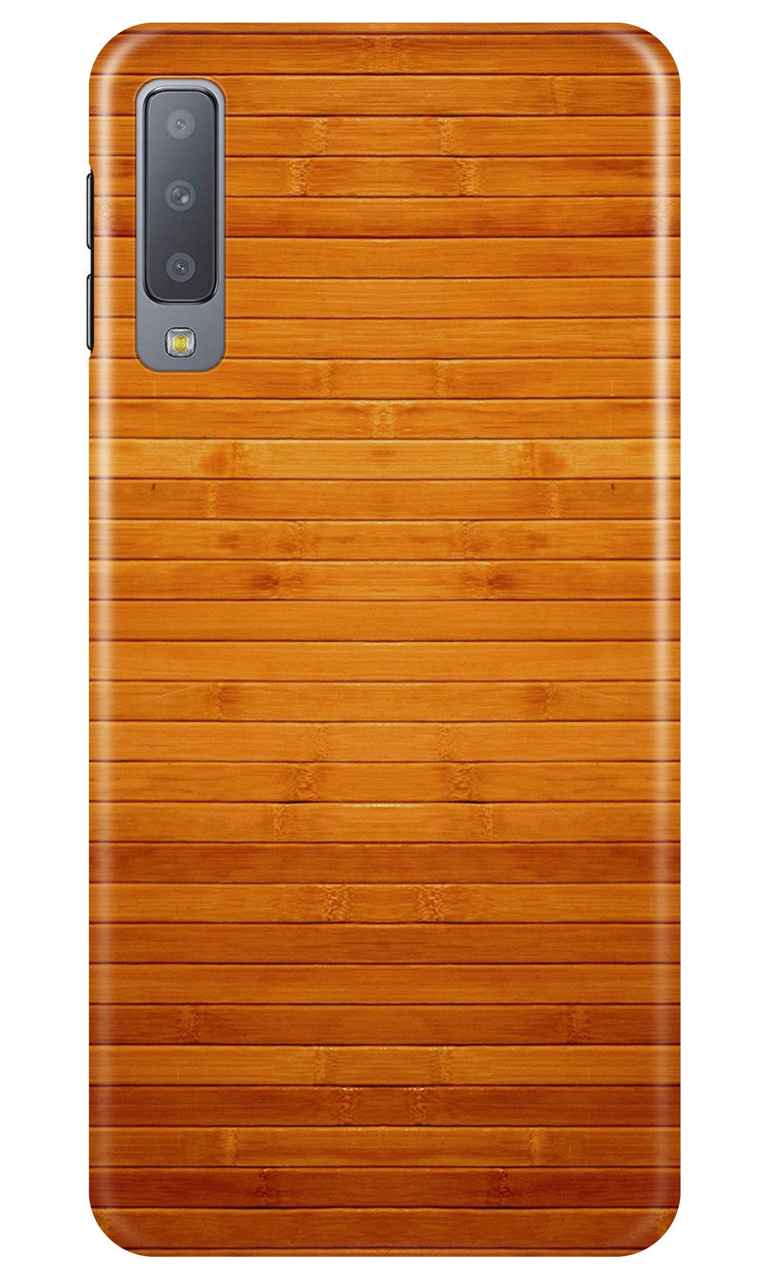 Wooden Look Case for Samsung Galaxy A70  (Design - 111)