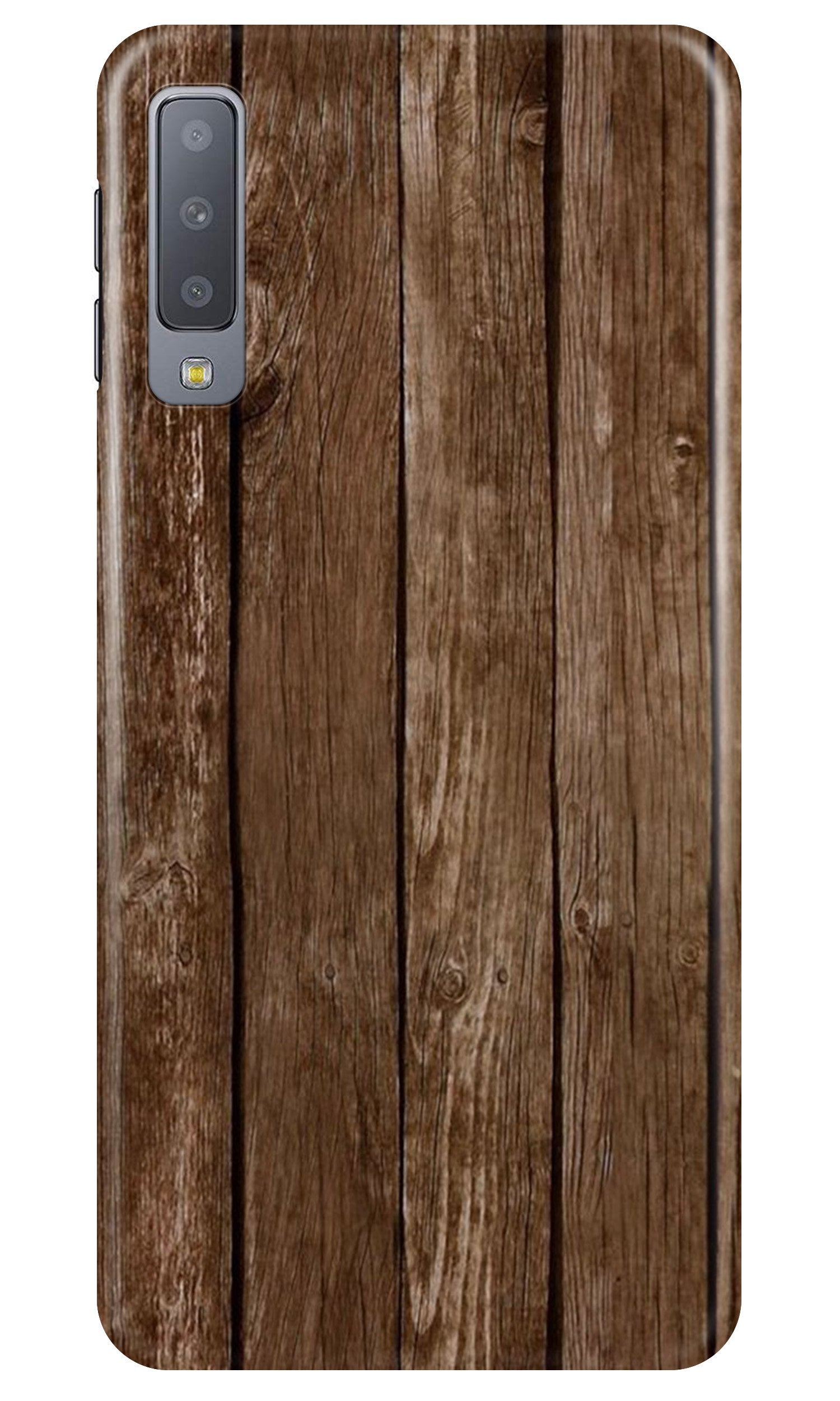 Wooden Look Case for Samsung Galaxy A70  (Design - 112)