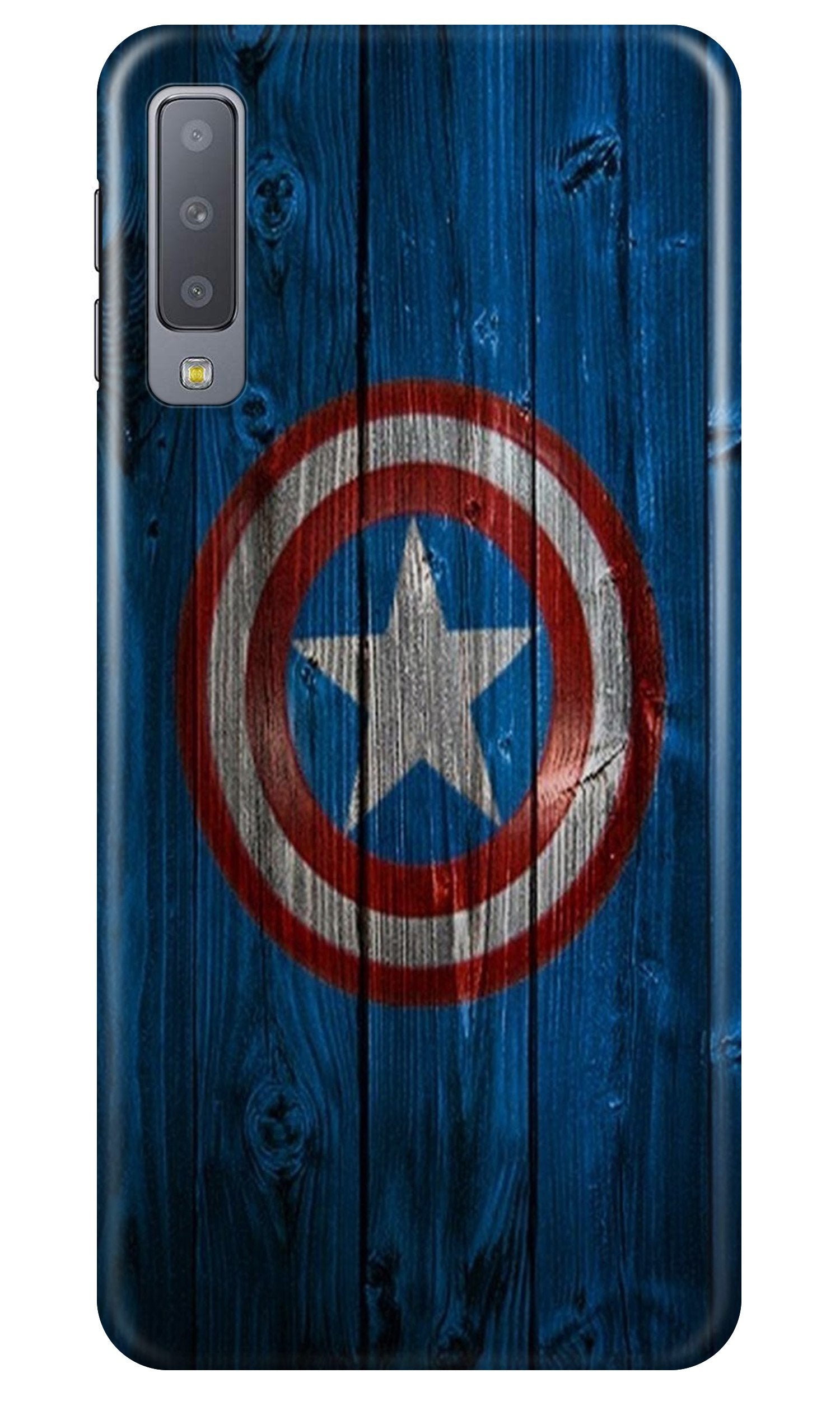 Captain America Superhero Case for Samsung Galaxy A70  (Design - 118)