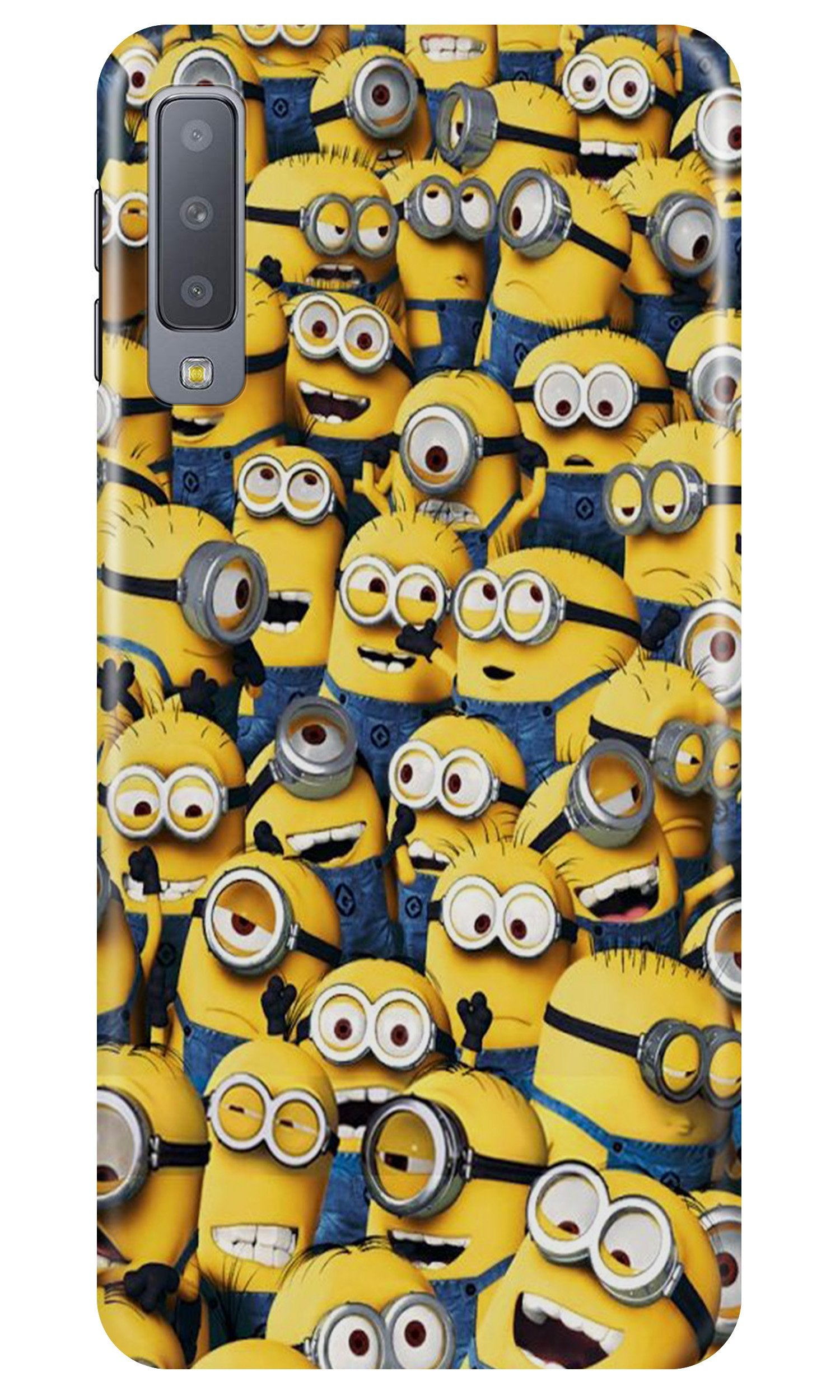 Minions Mobile Back Case for Samung Galaxy A70s (Design - 126) Minions Case for Samung Galaxy A70s (Design - 126)