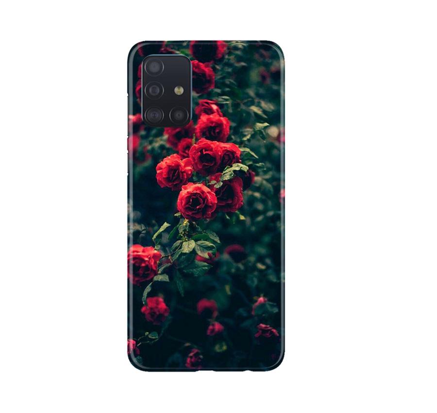 Red Rose Mobile Back Case for Samsung Galaxy A71 (Design - 66) Red Rose Case for Samsung Galaxy A71