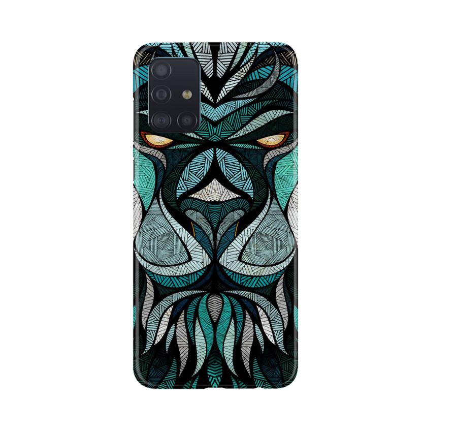 Lion Mobile Back Case for Samsung Galaxy A71 (Design - 97) Lion Case for Samsung Galaxy A71