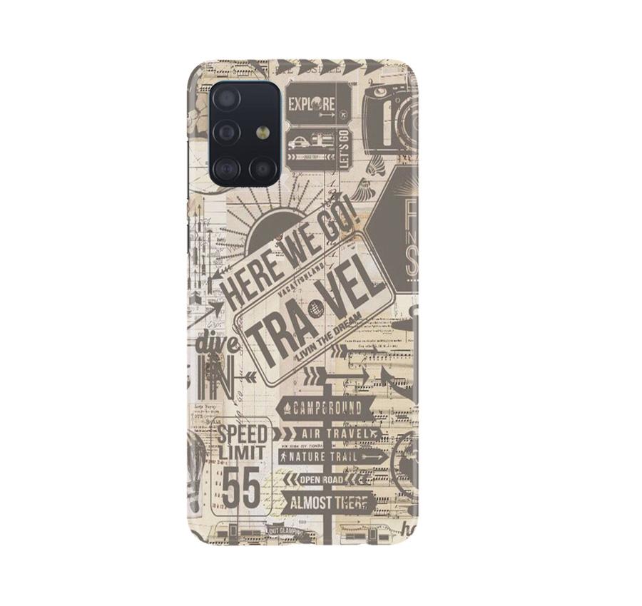 Travel Mobile Back Case for Samsung Galaxy A71 (Design - 104) Travel Case for Samsung Galaxy A71 (Design - 104)