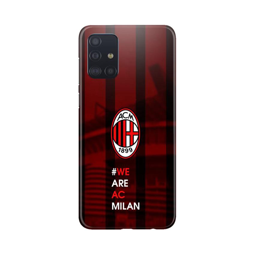AC Milan Mobile Back Case for Samsung Galaxy A71 (Design - 155) AC Milan Case for Samsung Galaxy A71 (Design - 155)