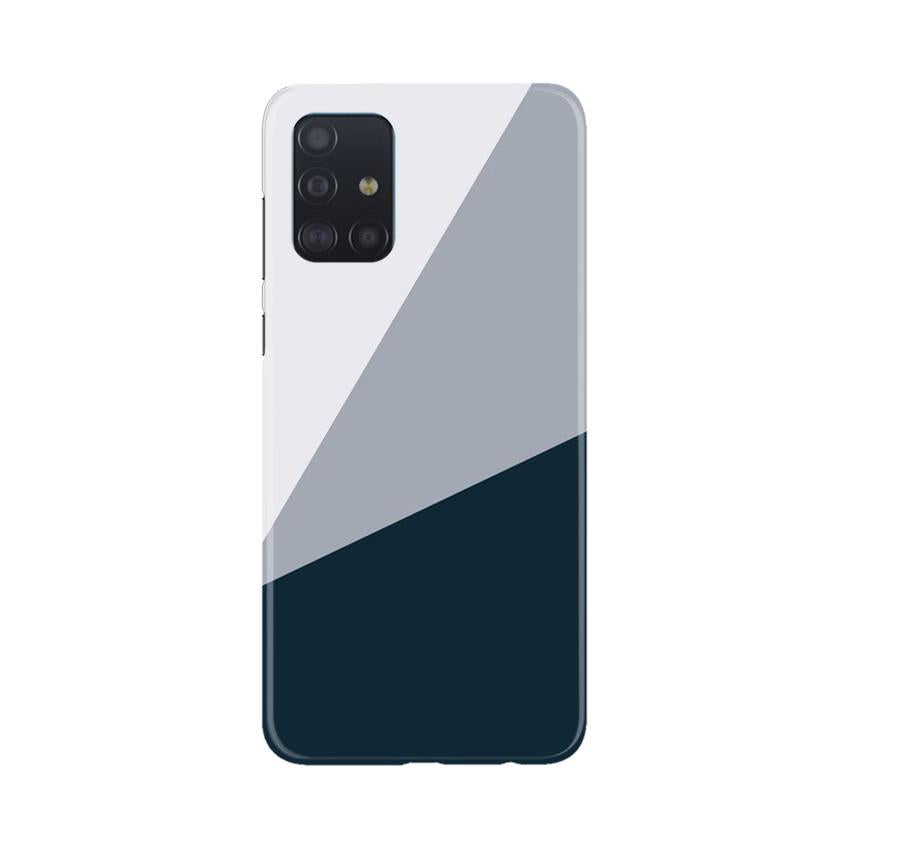 Blue Shade Mobile Back Case for Samsung Galaxy A71 (Design - 182) Blue Shade Case for Samsung Galaxy A71 (Design - 182)