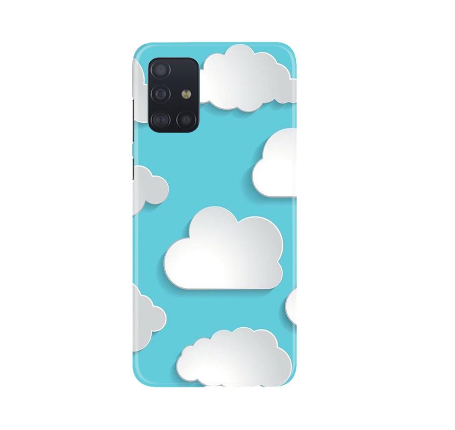 Clouds Mobile Back Case for Samsung Galaxy A71 (Design - 210) Clouds Case for Samsung Galaxy A71 (Design No. 210)