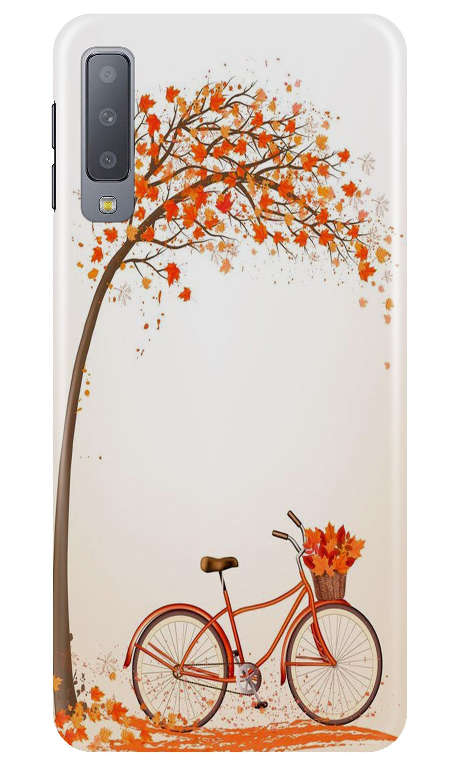 Bicycle Case for Galaxy A7 (2018) (Design - 192) Bicycle Case for Galaxy A7 (2018) (Design - 192)