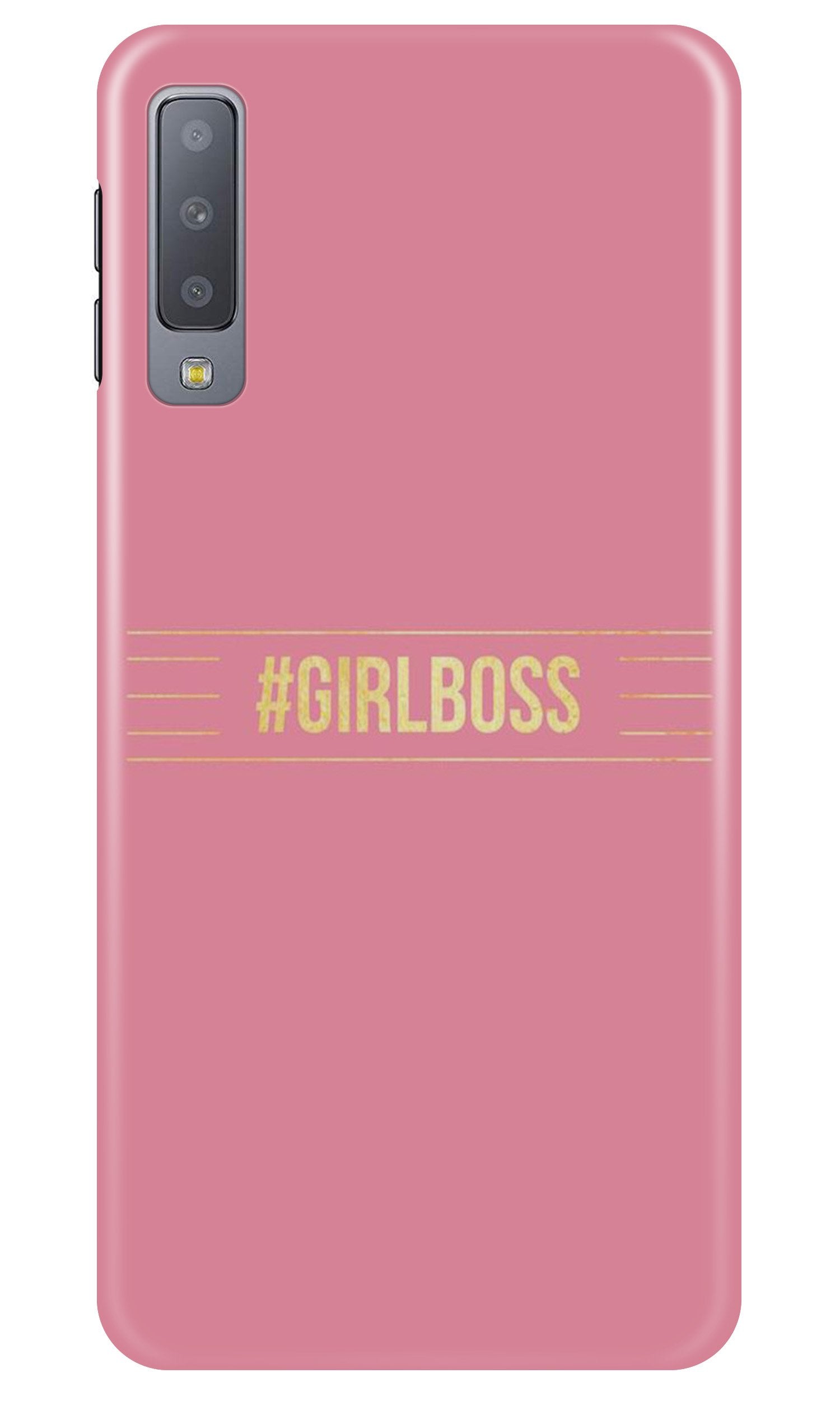 Girl Boss Pink Mobile Back Case for Samung Galaxy A70s (Design - 263) Girl Boss Pink Case for Samung Galaxy A70s (Design No. 263)